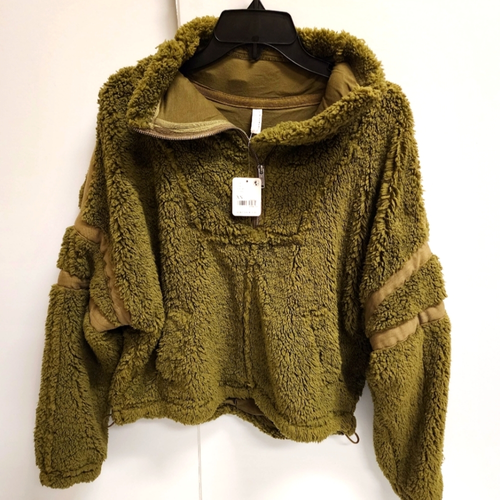 Free People Nantucket Fleece Pullover